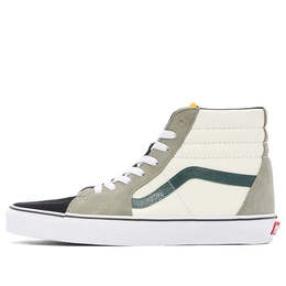 Кроссовки sk8-hi 'mix & match - vetiver bistro green' Vans, зеленый vn0a4bv61ib | green/gray/white