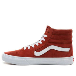Кроссовки sk8-hi suede 'burnt brick' Vans, красный vn0a4bv6v75 | red