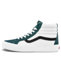 Кроссовки sk8-hi reissue 6 'marshmallow evergreen' Vans, зеленый vn0a4bvh22d | green/white