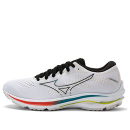 Кроссовки wave rider 25 'white black' Mizuno, белый j1gc210509 | white/black