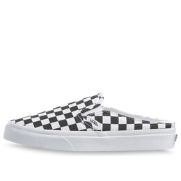 Кроссовки classic slip-on plaid white/black Vans, белый vn0a4p3u5gu | whiteblack