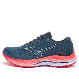 Кроссовки wave rider 26 'navy teal bright orange' Mizuno, синий j1gc220351 | blue/orange