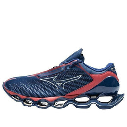 Кроссовки wave prophecy 12 12 'blue red' Mizuno, синий j1gc230007 | blue/red