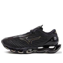 Кроссовки wave prophecy 12 'black gold' Mizuno, черный j1gc238333 | black/gold
