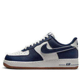 Кроссовки air force 1 '07 lv8 'college pack - midnight navy' Nike, белый dq7659-101 | white/blue