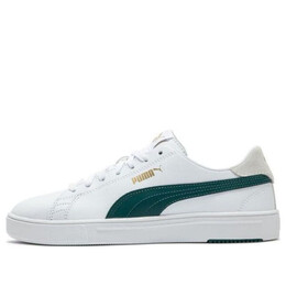 Кроссовки serve pro lite 'deep forest green' Puma, белый 374902-29 | white/deep forest green