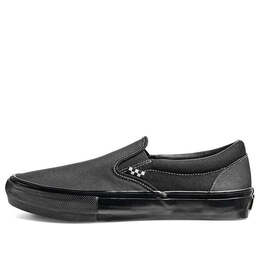 Кроссовки skate classics slip-on black Vans, черный vn0a5fcablk | black
