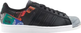 Кроссовки Adidas Superstar, черный gx2716 | black