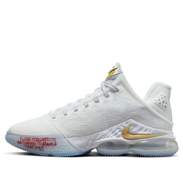 Кроссовки x titan lebron 19 low 'beyond the seas' Nike, белый dv3334-100 | white/gold