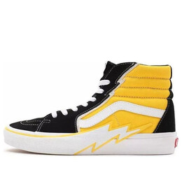 Кроссовки sk8-hi bolt 'freesia' Vans, черный vn0a5jiva05 | black/yellow/white