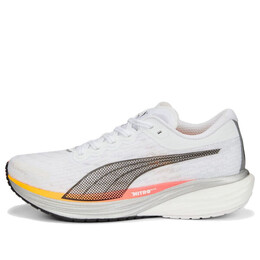 Кроссовки deviate nitro 2 'white sunset glow' Puma, белый 376807-04 | white/black/yellow