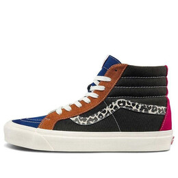 Кроссовки anaheim factory sk8-hi 38 dx high-top sneakers black/blue/brown Vans, черный vn0a5kri96m | black/blue/brown