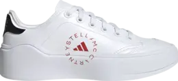 Adidas Кроссовки Stella McCartney x Court 'White Active Red', белый hq1056 | white
