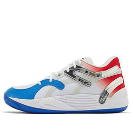 Кроссовки trc blaze court 'white blue red' Puma, белый 377278-01 | white/blue/red