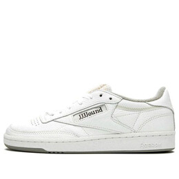 Кроссовки jjjjound x club c 85 'white' Reebok, белый dv7763 | white/light gray