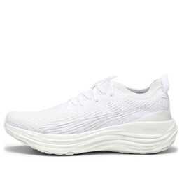 Кроссовки foreverrun nitro knit 'white feather grey' Puma, белый 379139-05 | puma white/feather grey