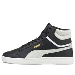 Кроссовки shuffle mid 'black white' Puma, черный 380748-02 | black/white
