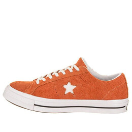 Кроссовки one star ox vintage suede 'bold mandarin' Converse, оранжевый 161574c | orange/white/black