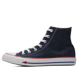 Кроссовки chuck taylor all star hi 'indigo' Converse, синий 163303c | blue