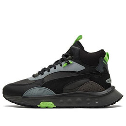 Кроссовки wild rider mid 'black dark shadow' Puma, черный 381598-01 | black/gray