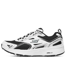 Кроссовки go run consistent 'black silver' Skechers, черный 894054-bkw | black/silver