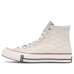 Кроссовки kith x chuck 70 hi 'white monogram' Converse, белый 165523c | white