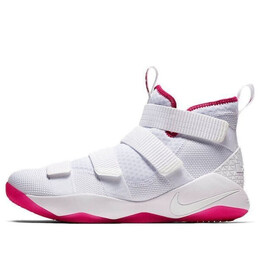Кроссовки lebron soldier xi ep Nike, белый 897645-102 | white/vivid pink