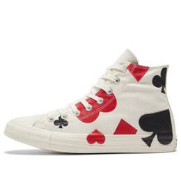 Кроссовки chuck taylor all star high 'deck of card' Converse, белый 165669c | white/black/red