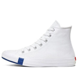 Кроссовки chuck taylor all star high 'logo play - white rush blue' Converse, белый 166735c | white