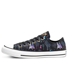 Кроссовки frozen 2 x chuck taylor all star low 'enchanted forest' Converse, черный 167359c | black
