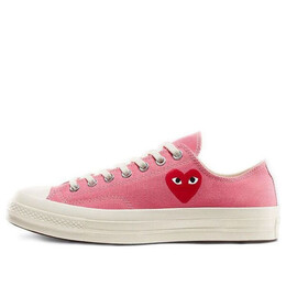 Кроссовки x comme des garcons play chuck 70 low 'bright pink' Converse, розовый 168304c | pink
