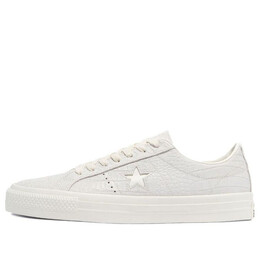 Кроссовки one star pro low 'croc emboss - egret' Converse, белый 170707c | white