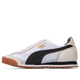 Кроссовки roma og t 'white black' Puma, белый 387241-01 | white/black/gold