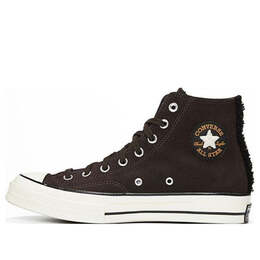 Кроссовки chuck 70 high 'velvet brown' Converse, черный 172498c | black/white