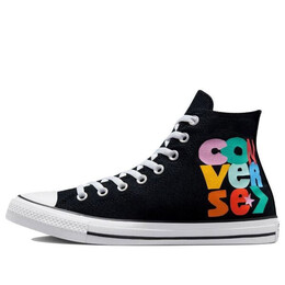 Кроссовки chuck taylor all star high 'happy faces' Converse, черный 172864c | black