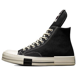 Кроссовки rick owens x drkshdw drkstar chuck 70 high 'black' Converse, черный a00130c | black