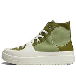 Кроссовки chuck taylor all star high 'construct colorblock - alligator' Converse, зеленый a03471c | alligator friend green/grassy