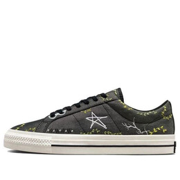 Кроссовки one star pro low 'cowboy embroidery' Converse, черный a03666c | black/multi/egret
