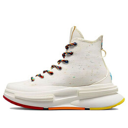 Кроссовки run star legacy cx high 'pride - proud to be' Converse, мультиколор a06027c | egret/90s pink/gnarly blue