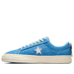 Кроссовки one star pro ox lt 'blue natural ivory' Converse, синий a10074c | blue/natural ivory