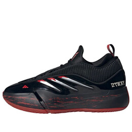 Кроссовки dame 9 'halloween' Adidas, черный ih3573 | core black/silver metallic/footwear white