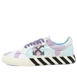 Кроссовки vulc low 'tie-dye - white lilac' Off-White, белый omia085e20fab0020136 | white