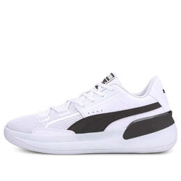 Кроссовки clyde hardwood team 'white black' Puma, белый 194454-01 | white/black