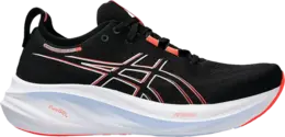 Asics Кроссовки Gel Nimbus 26 'Black True Red', черный 1011b794 003 | black