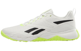 Кроссовки Reebok Training Shoes Men Low-top Cloud White/Core Black/Green Spark, белый 100205415 | white