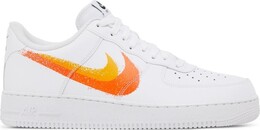 Nike Кроссовки Air Force 1 '07 'Spray Paint Swoosh - Safety Orange', белый fj4228 100 | white