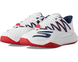 Кроссовки Skechers Skechers Viper Court Rally, цвет White/Navy/Red 9958603 | white/navy/red
