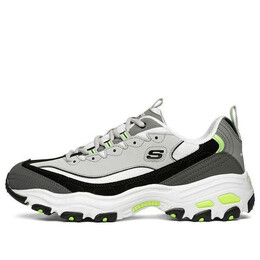 Кроссовки d'lites 1.0 sport shoes grey/green Skechers, серый 52675-gylm | grey/green