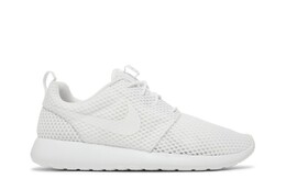 Кроссовки Nike Roshe Run Breeze 'All White', белый 718552 110 | white