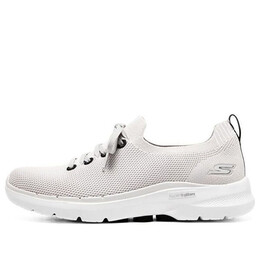 Кроссовки go walk 6 hyper burst 'white black' Skechers, белый 216272-wbk | white/black